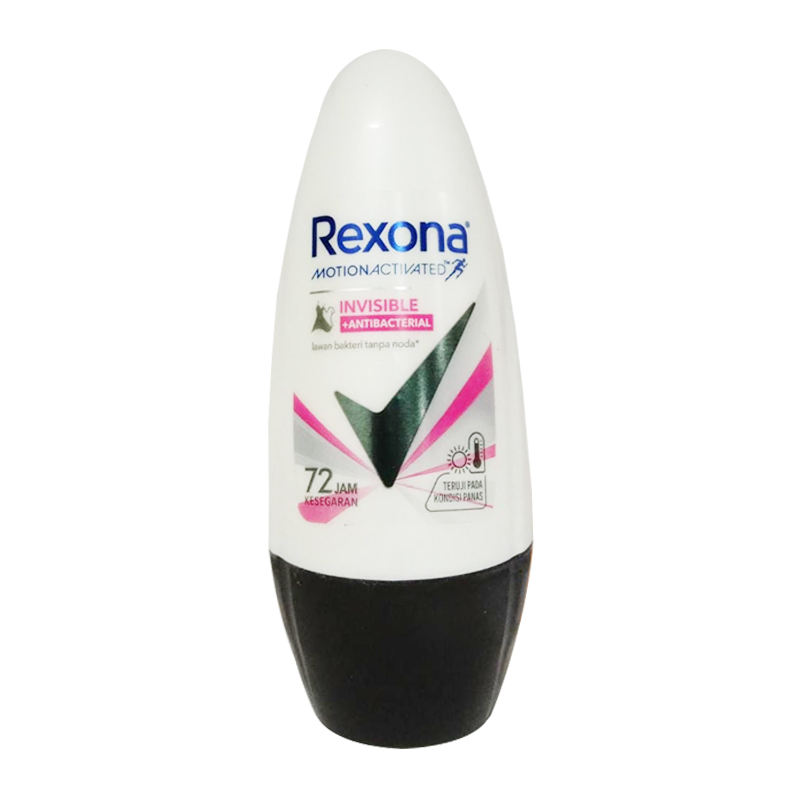 Rexona Roll On Invisible Antibacterial All In One 45ml